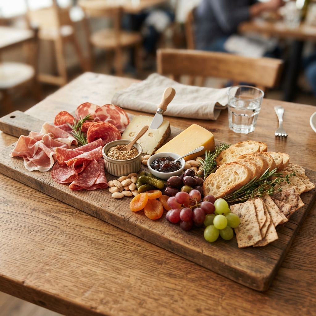 Charcuterie plank