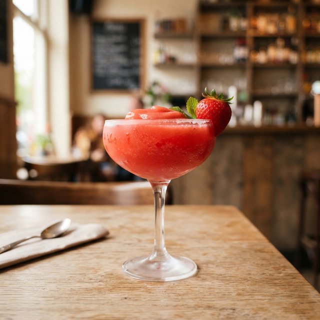 Red Daiquiri Cocktail