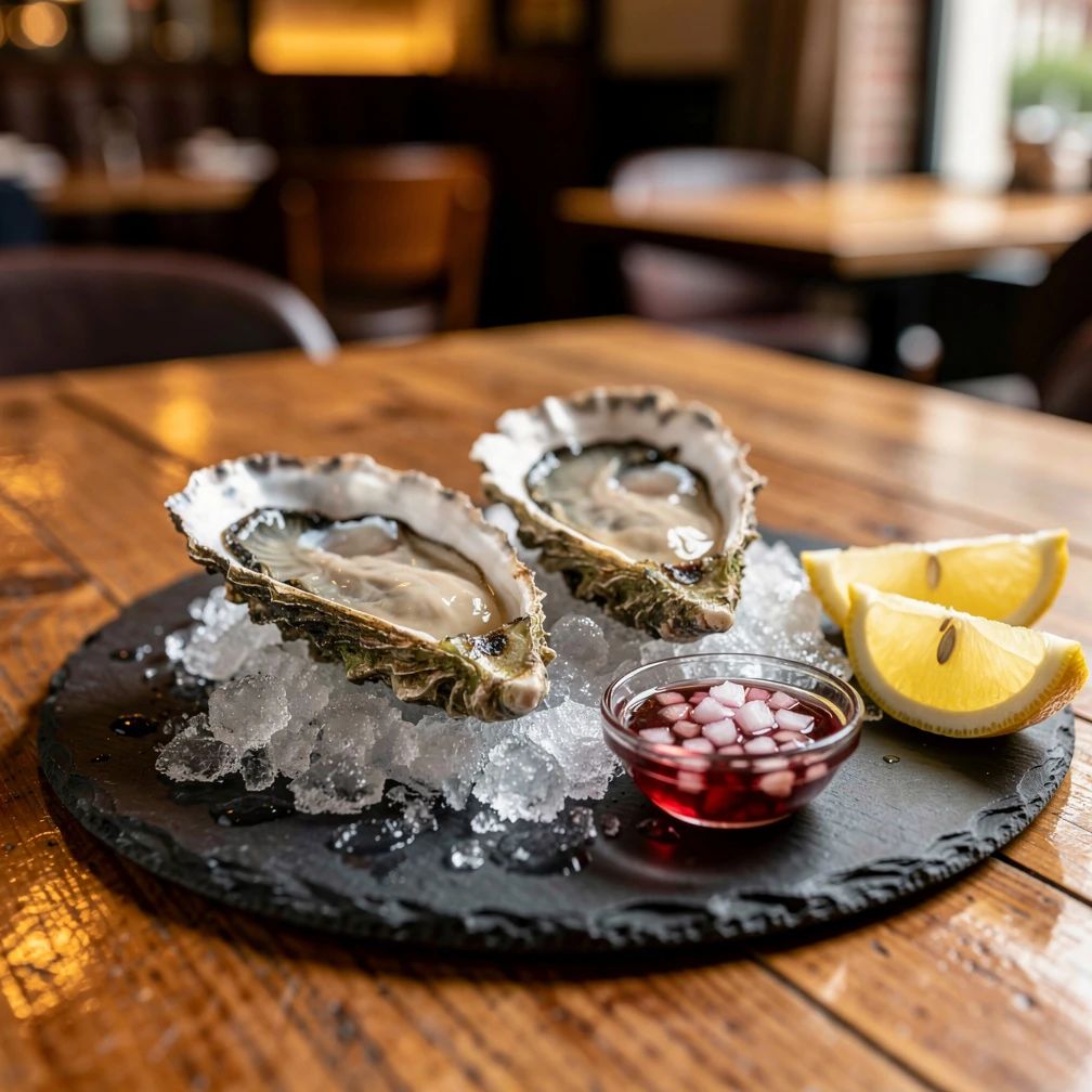 Twee Zeeuwse oesters