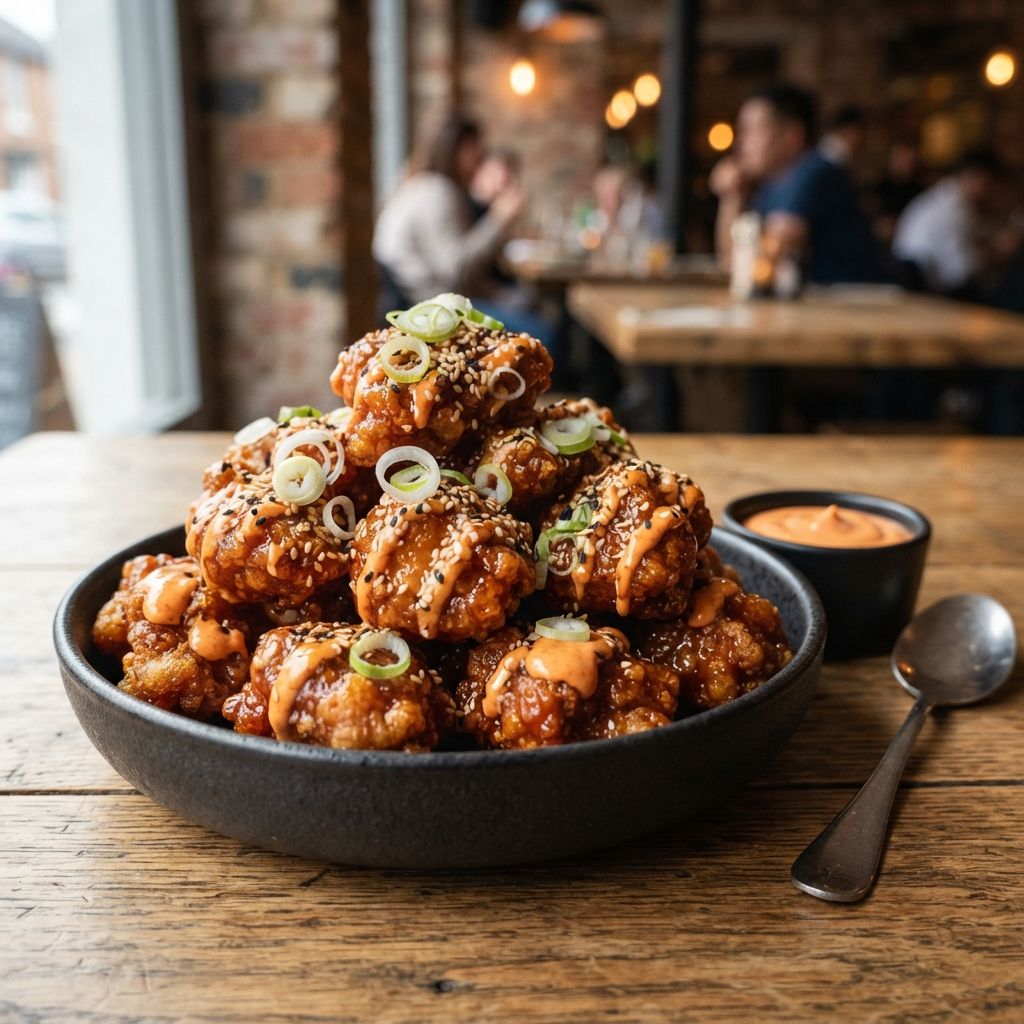 Koreaanse krokante kip / Korean crispy chicken
