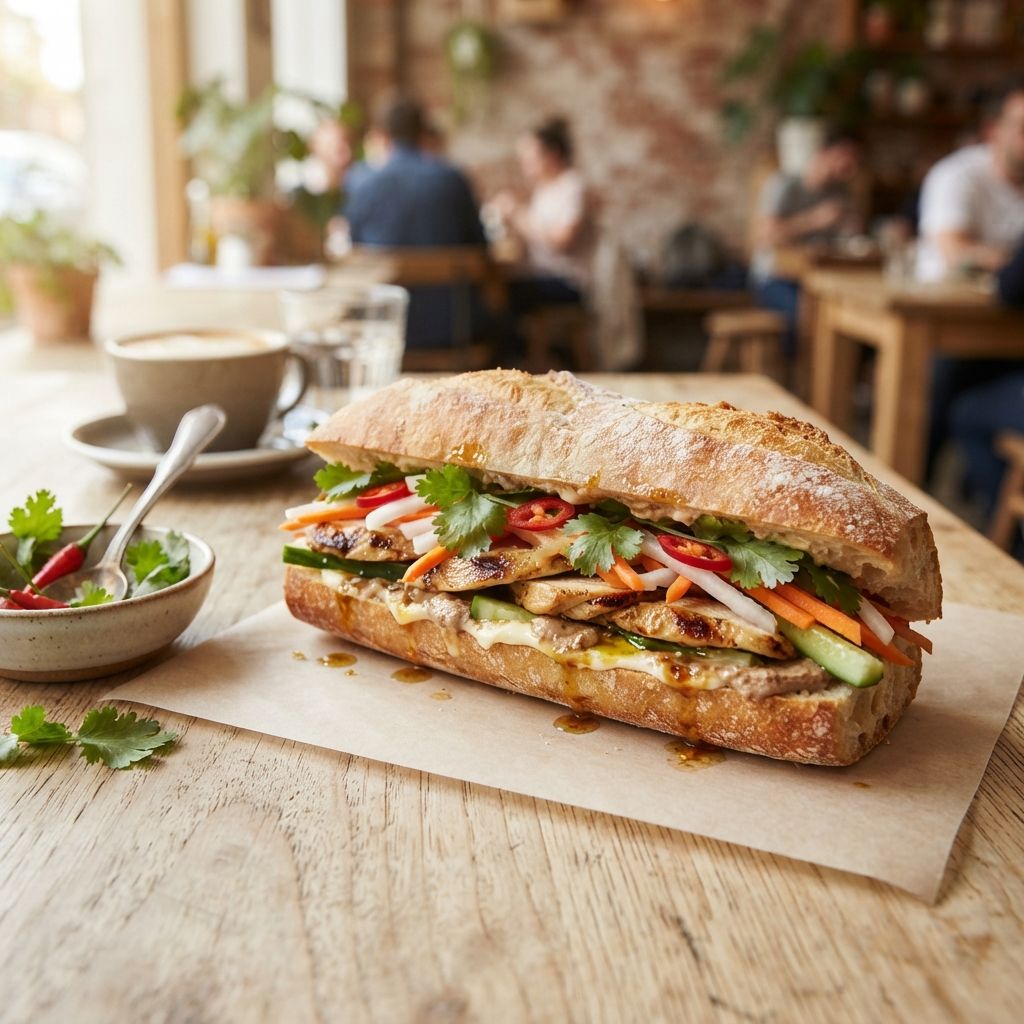 Bánh mì (chicken)