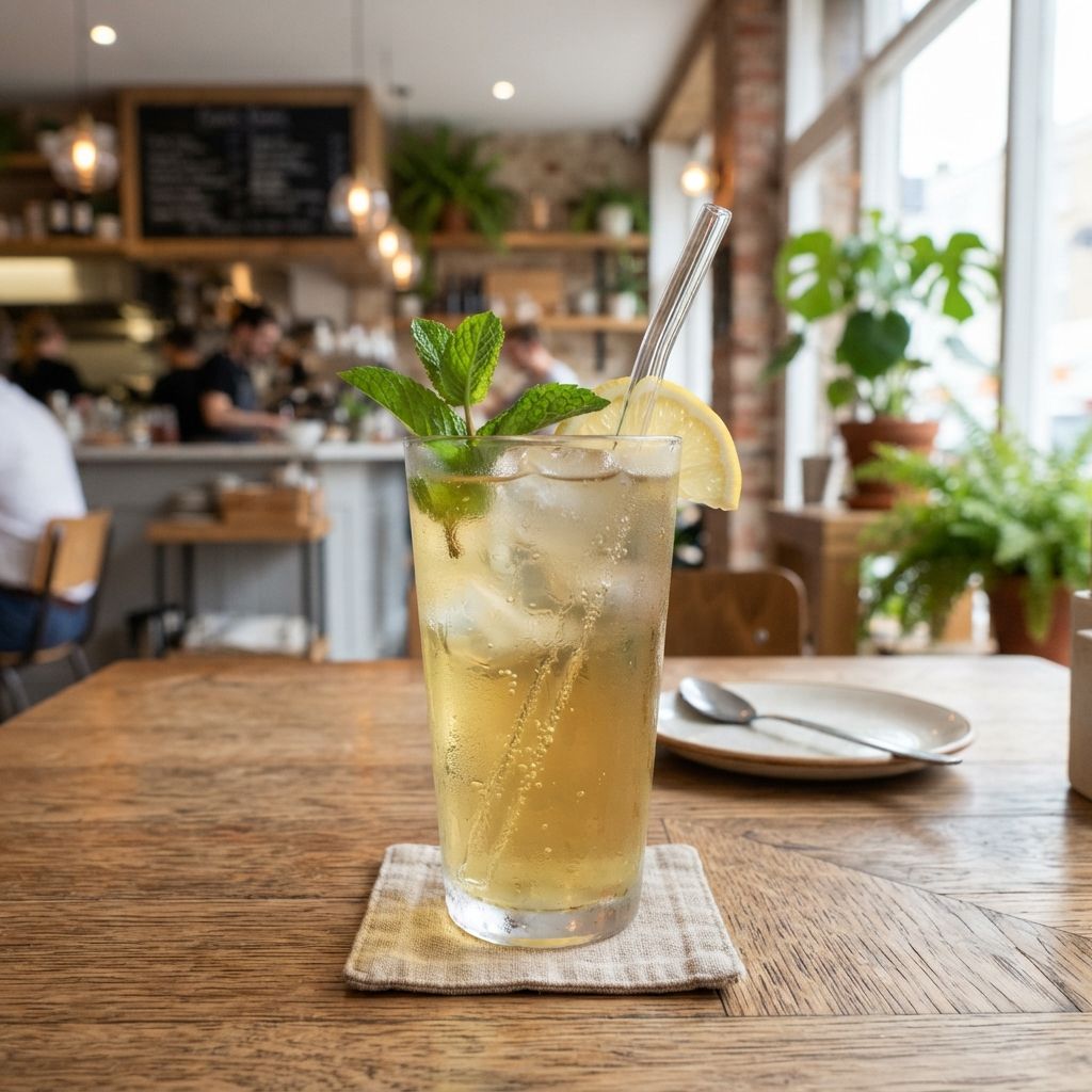 Home-made Ice Tea 'Green Rooibos'