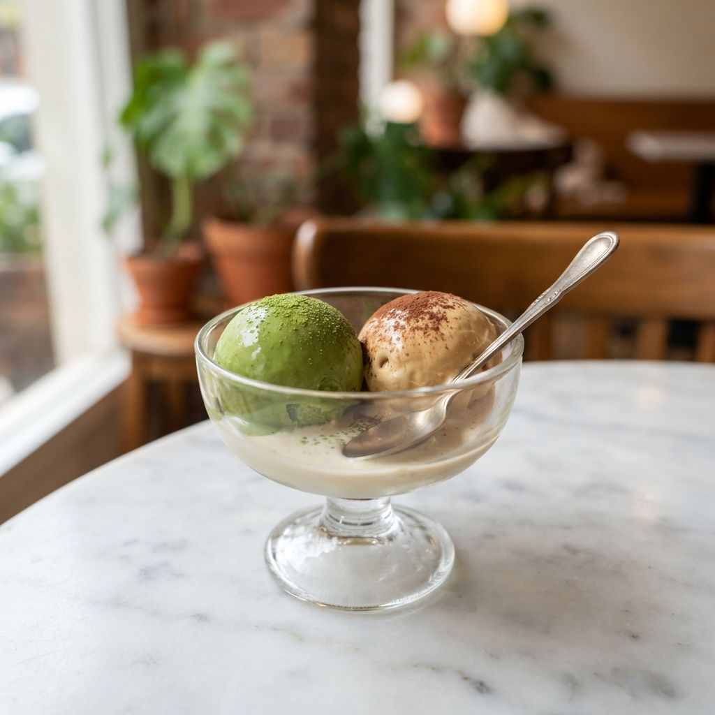 Matcha / Espresso Ice Cream