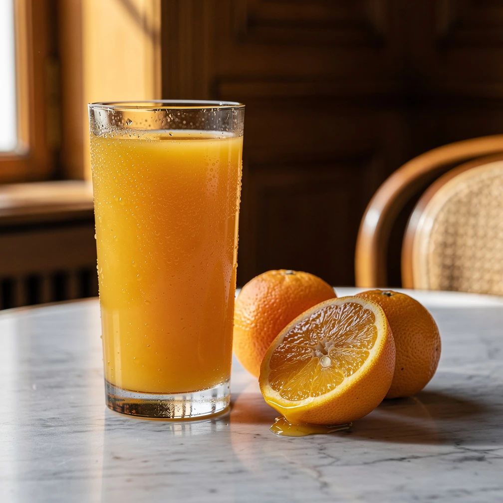 Verse jus d'orange