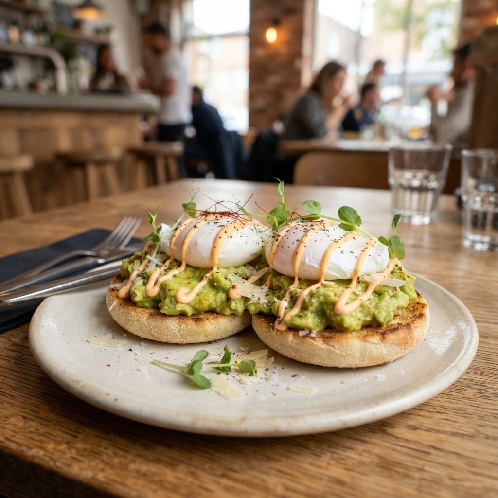 Smashed avocado
