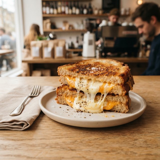 Double Cheese Toastie