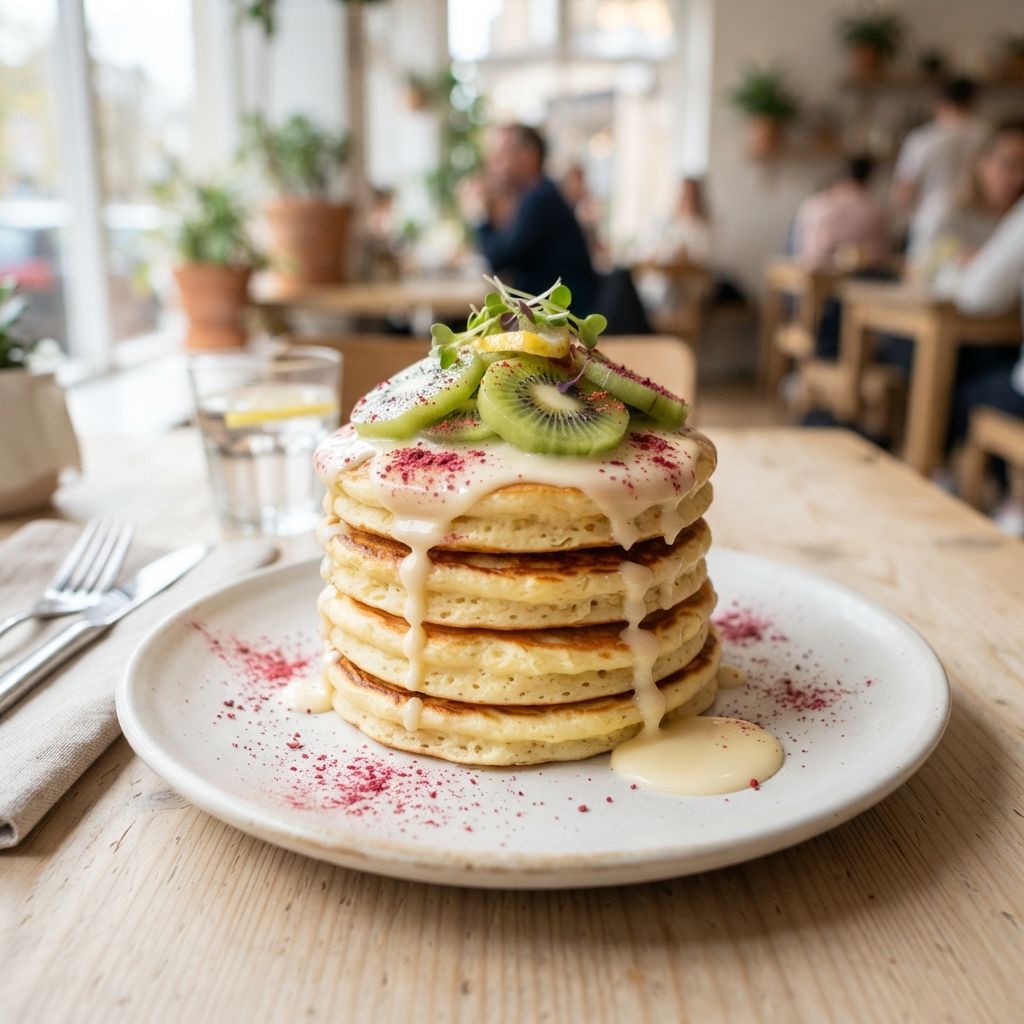 Lemon Pancake Stack