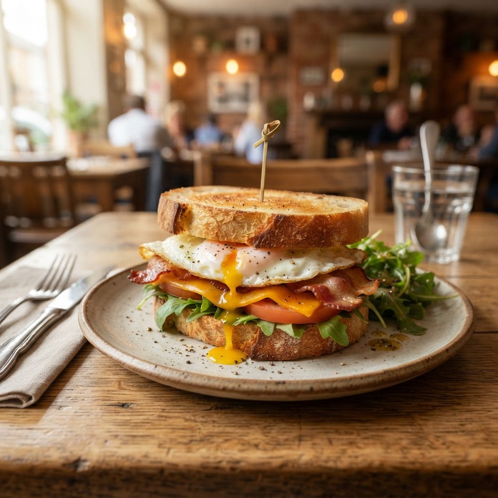 Breakfast sandwich