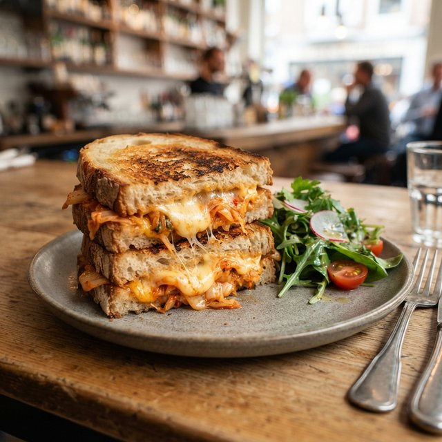 Desemtosti kaas en kimchi