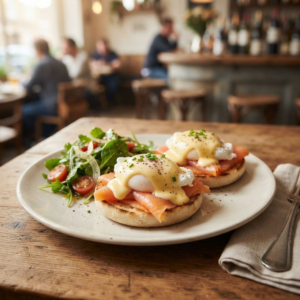 Eggs Benedict (Gerookte Zalm)