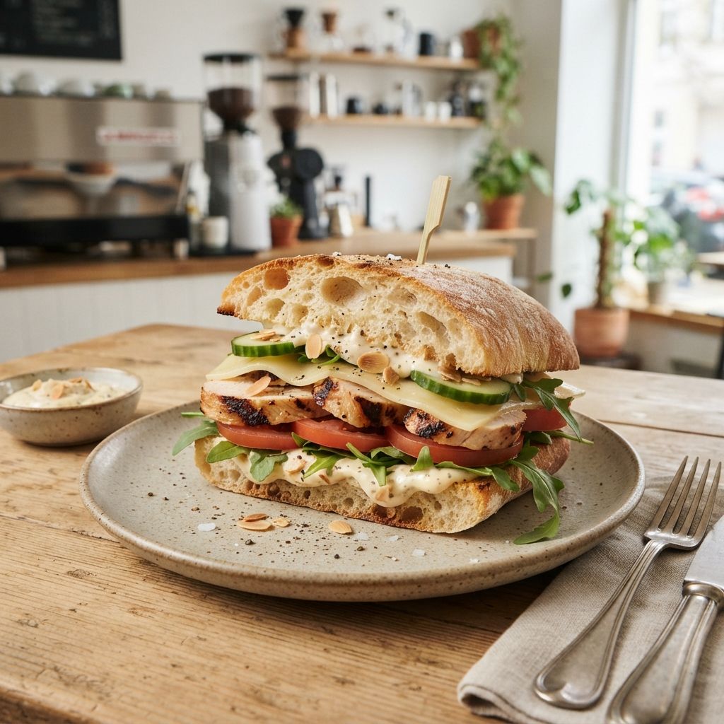 Grilled chicken sandwich