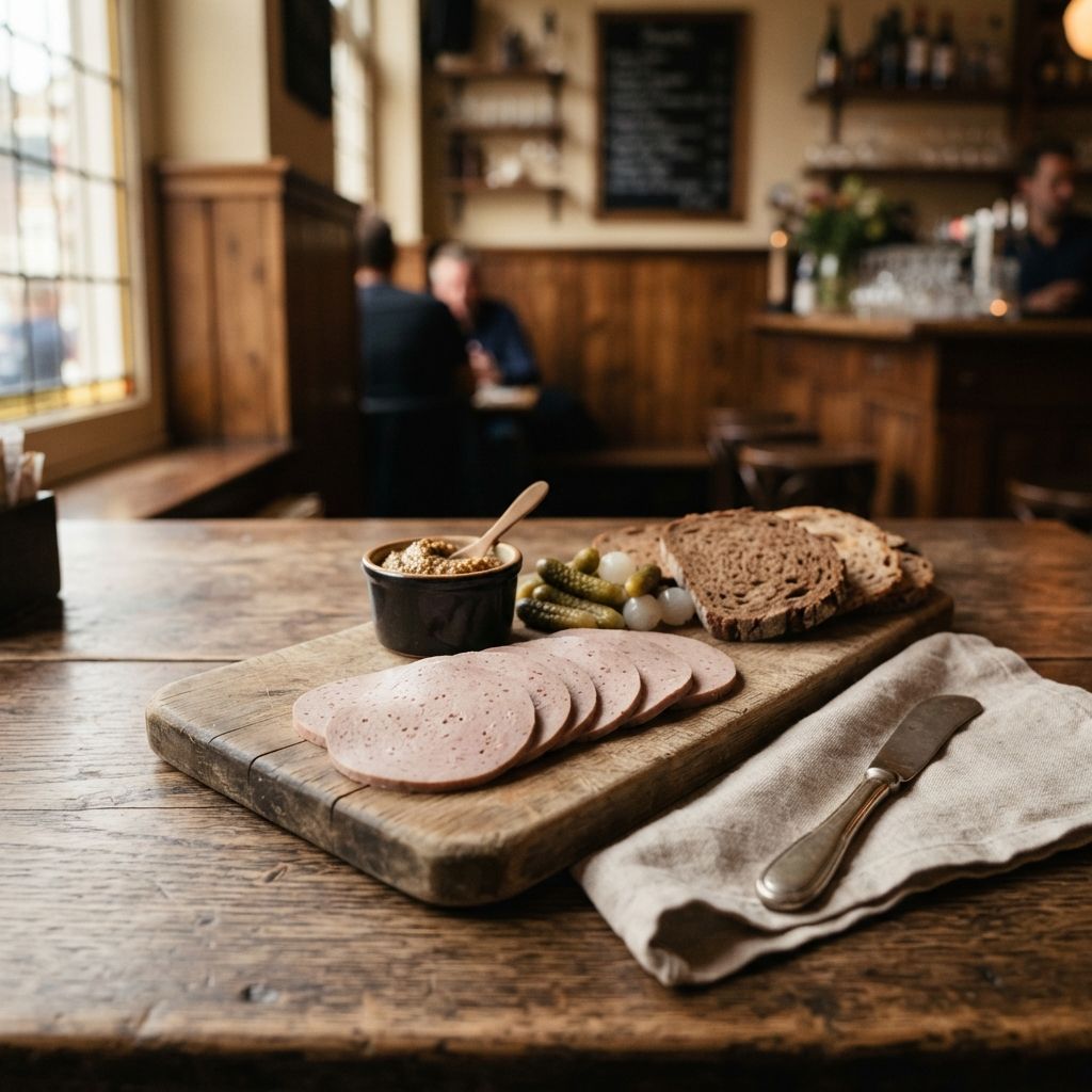 Plankje Leverworst van Slagerij "LeJeune"