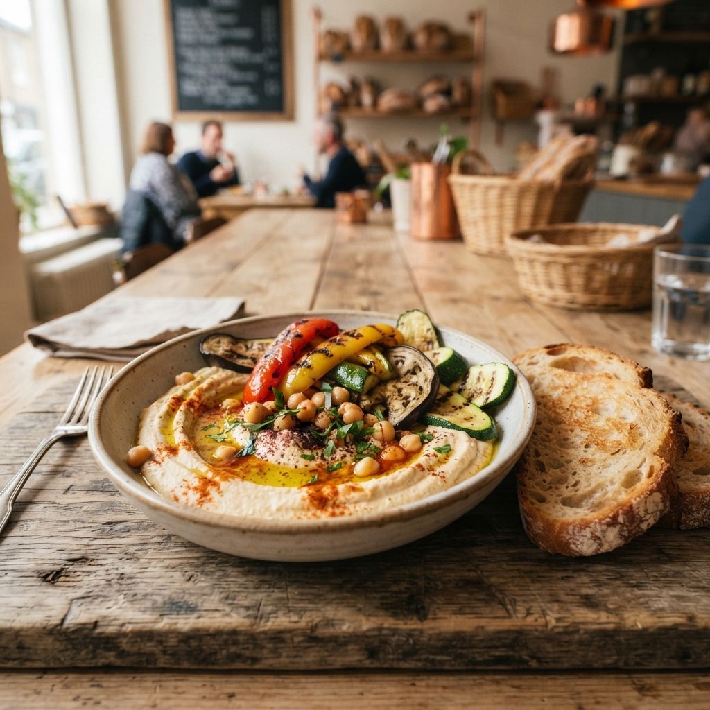 Hummus & Gegrilde Groenten Queen Size
