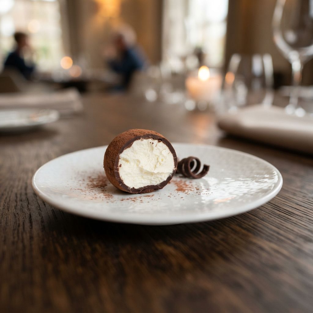 Slagroomtruffel