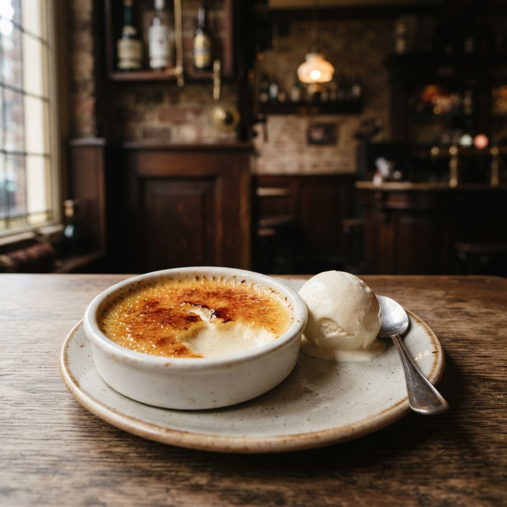 Huisgemaakte Crème Brûlée