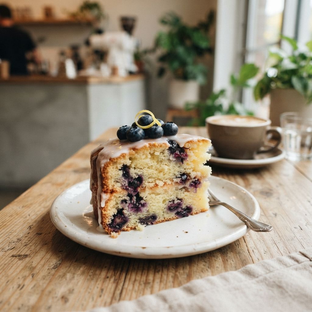 Lemon Blueberry Cake