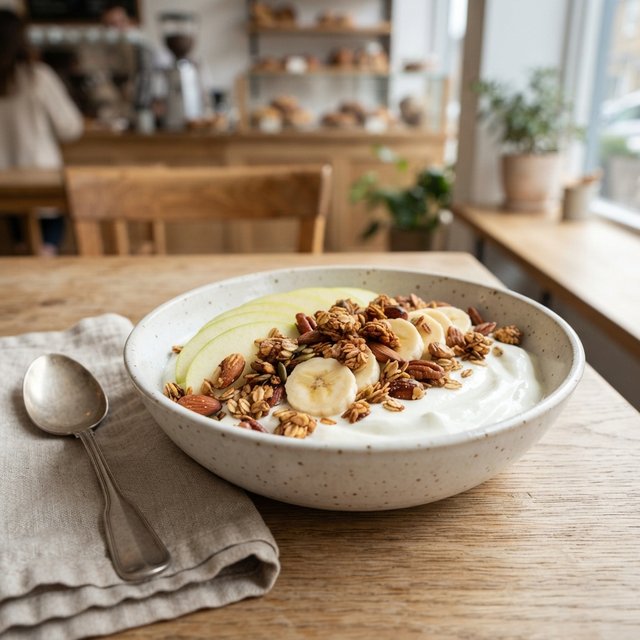 Biologische yoghurt