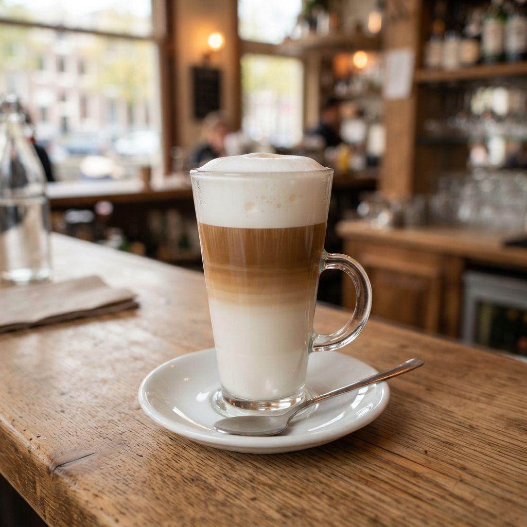 Latte macchiato / flat white