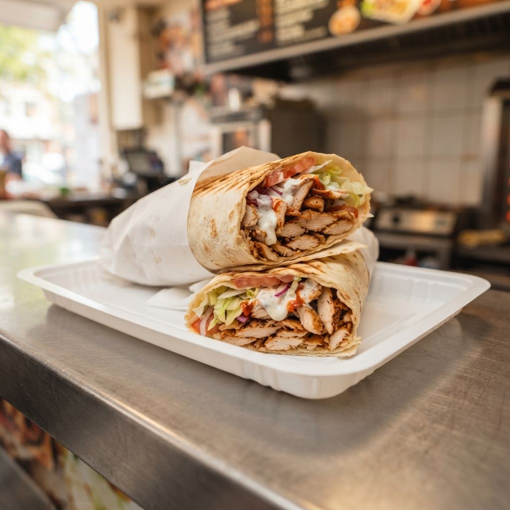 Wrap kip döner