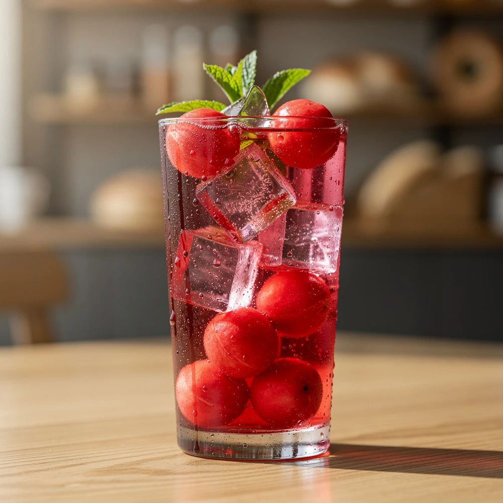 Watermeloen hibiscusdrink