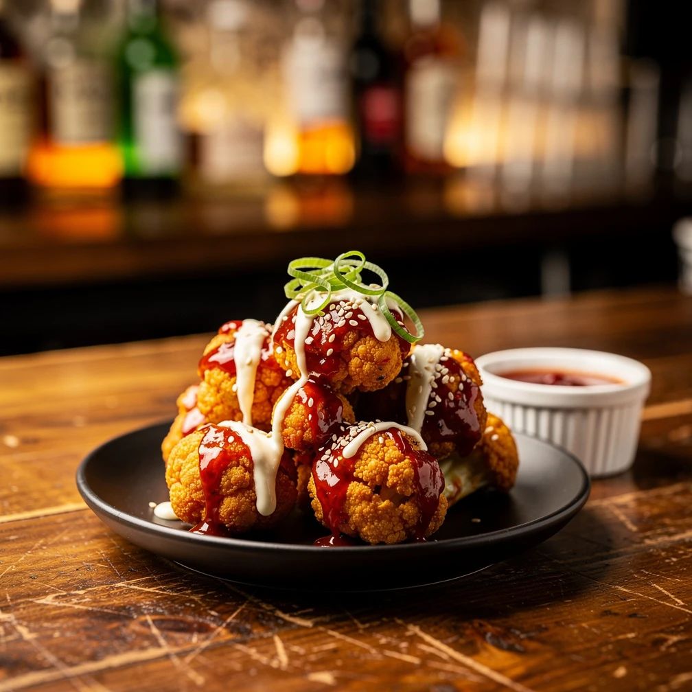 KFC korean fried cauliflower