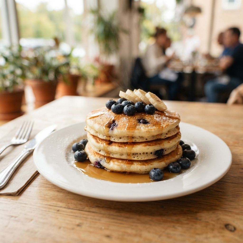 American Style Pancake Stack - Short Stack (3 pcs)