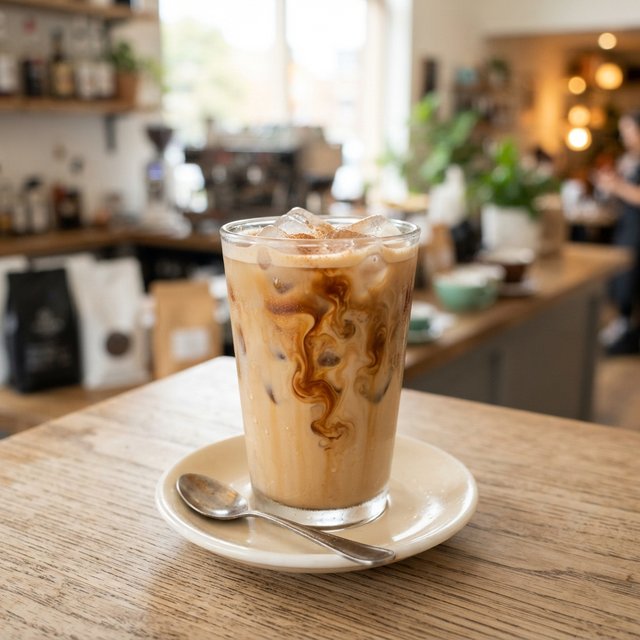 Iced Dirty Chai