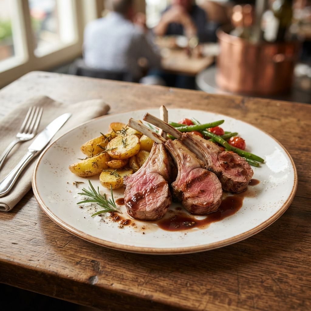 Lamskoteletten / Lamb chops