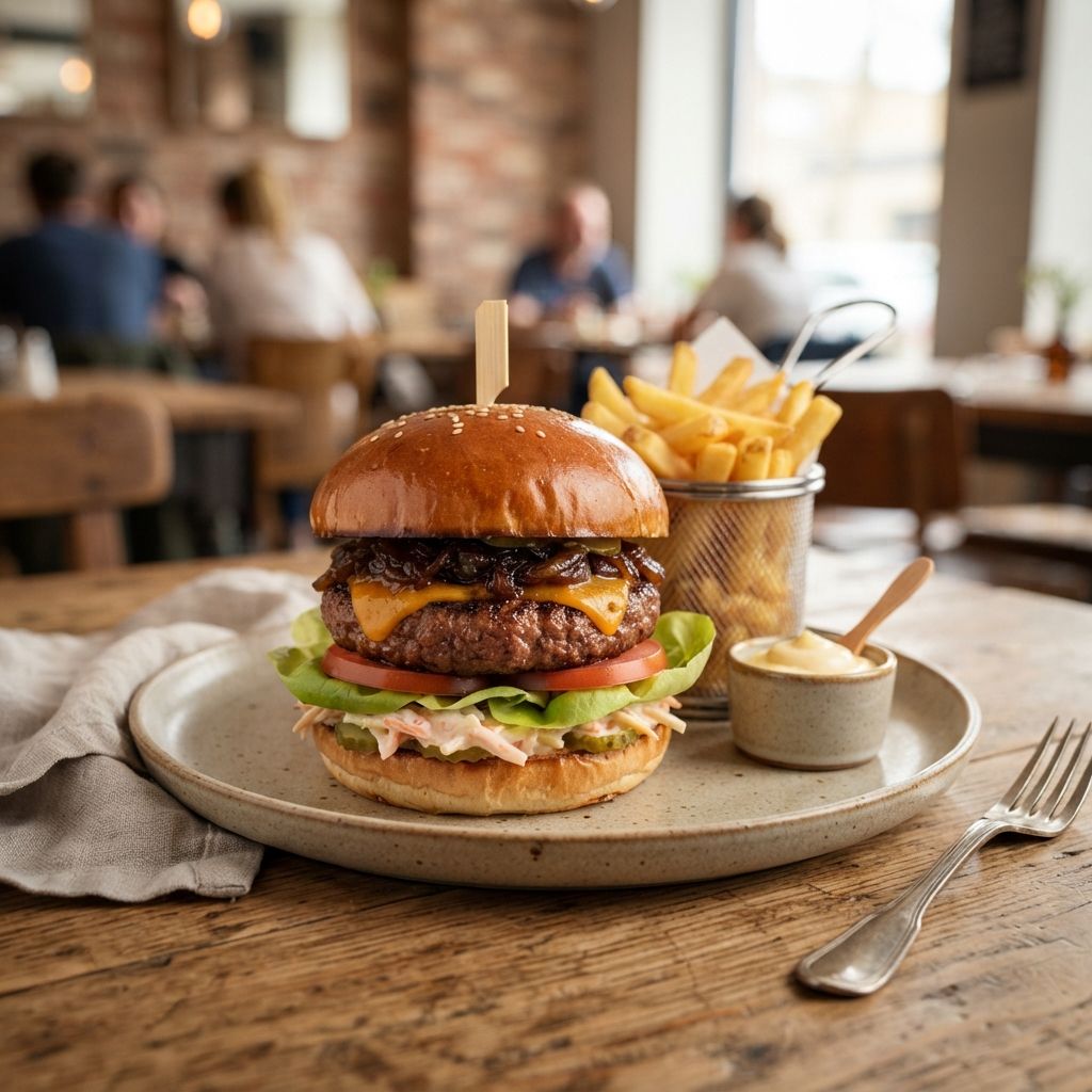 Redefined Meat burger (v)