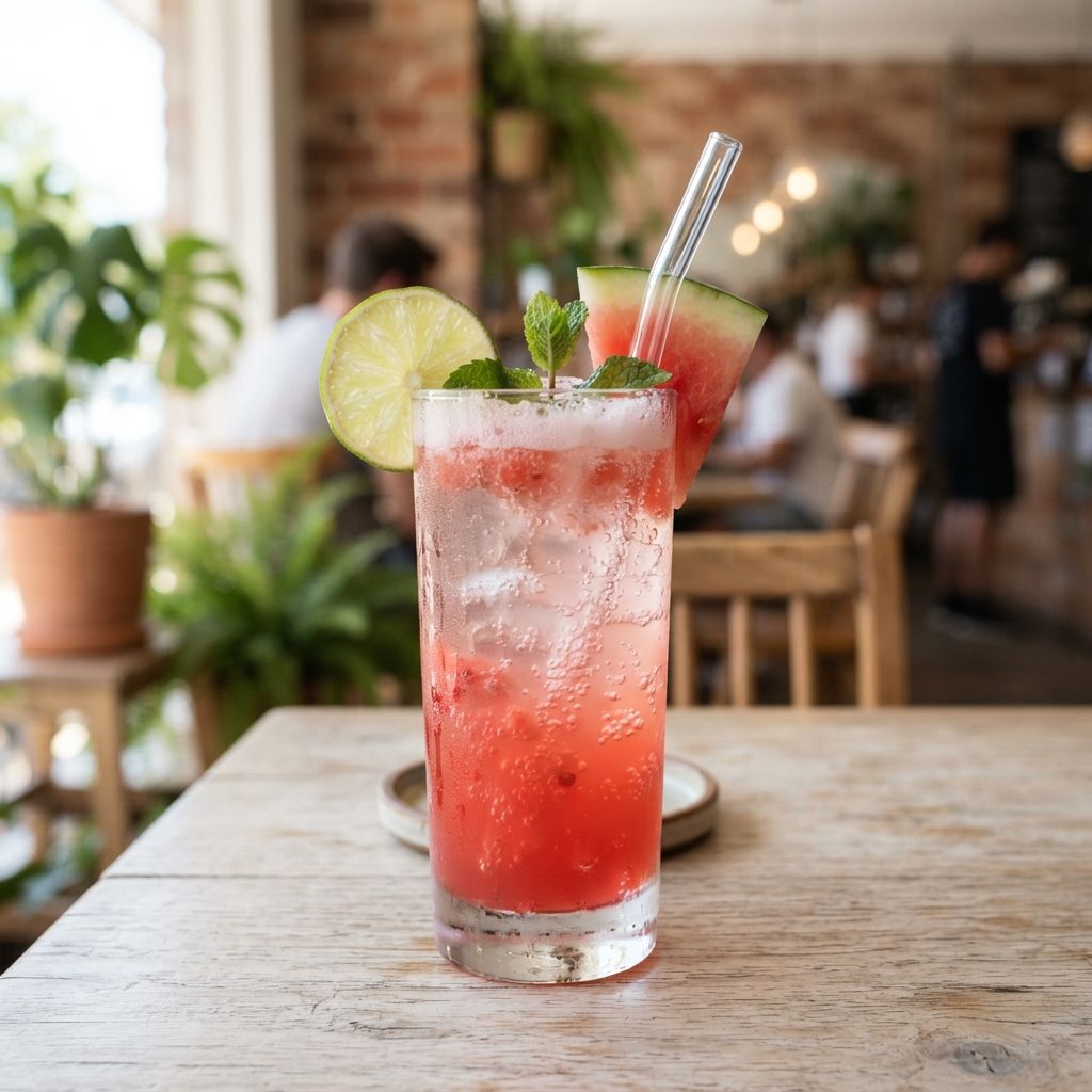 Watermelon Lime Soda