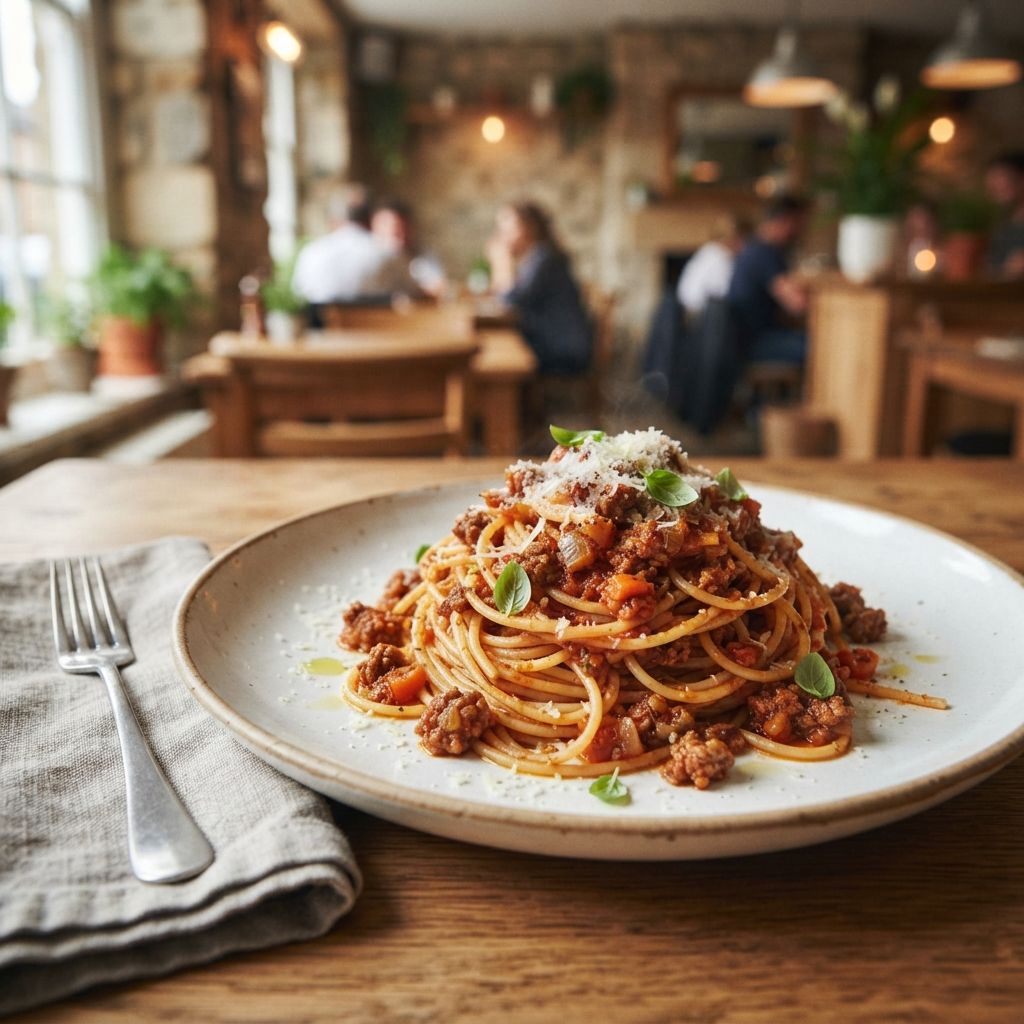 Pasta bolognese