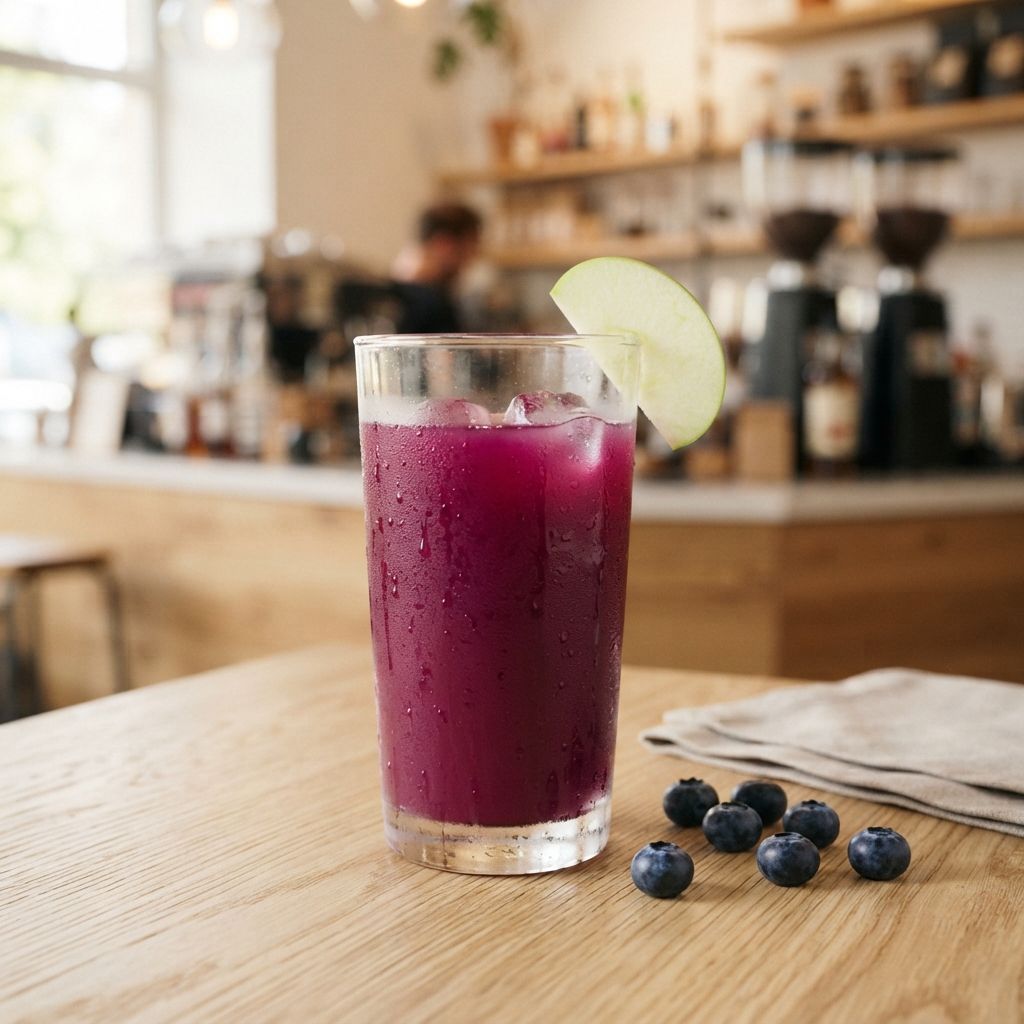 APPLE & BLUEBERRY JUICE