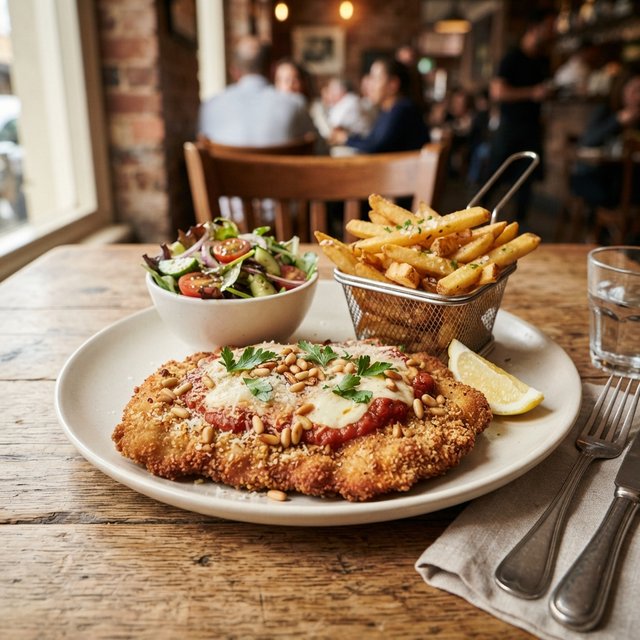 Schnitzel parmigina