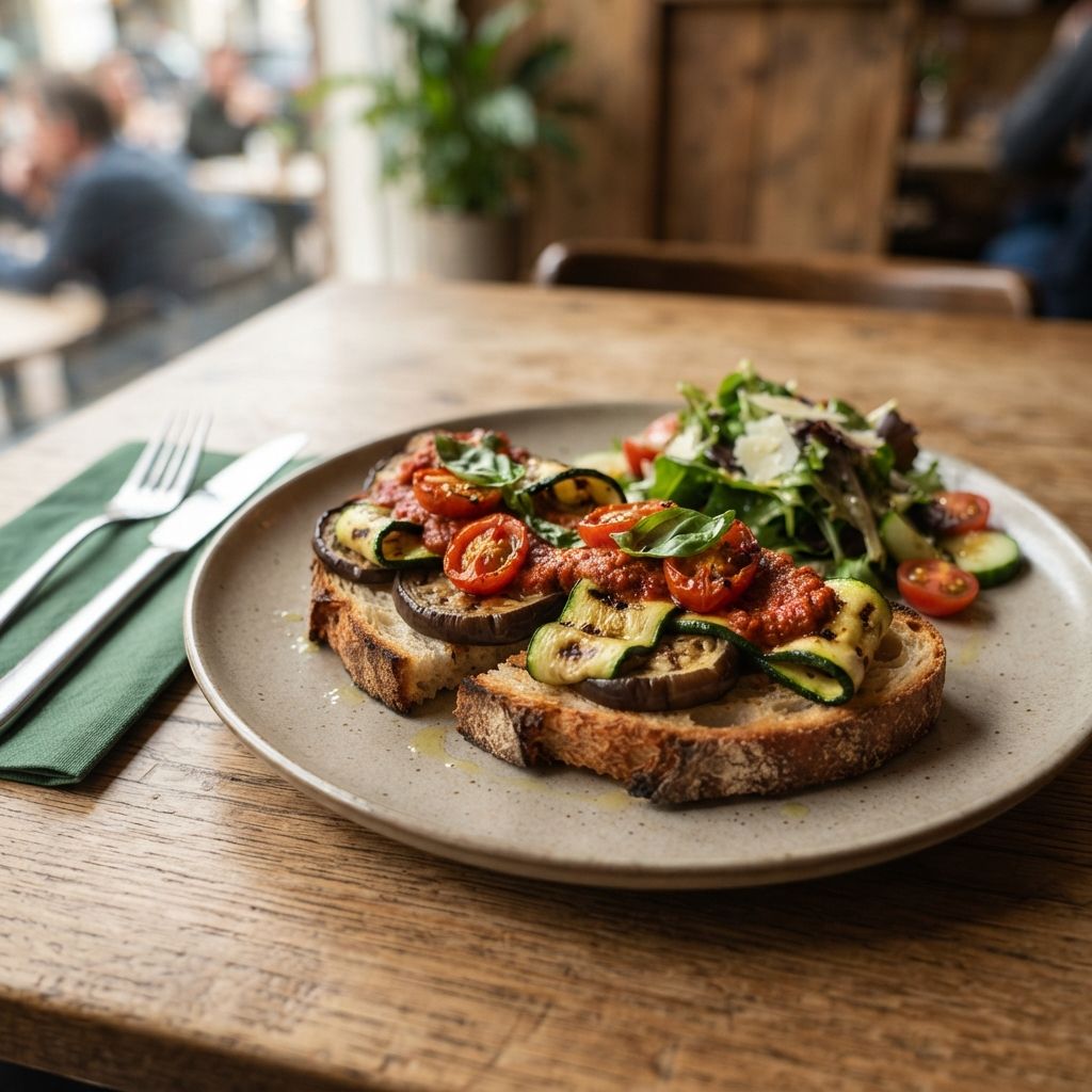 Veggie toast