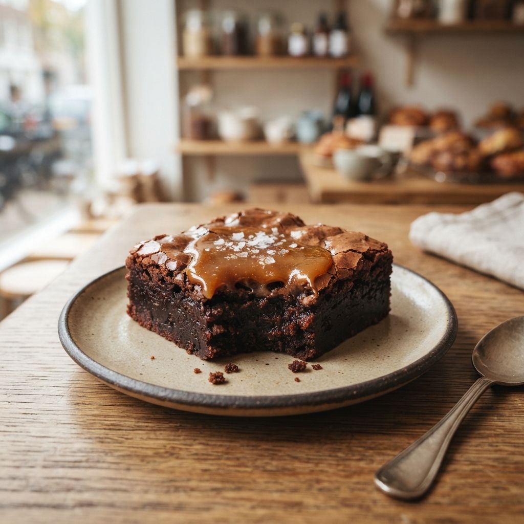 Miso brownie