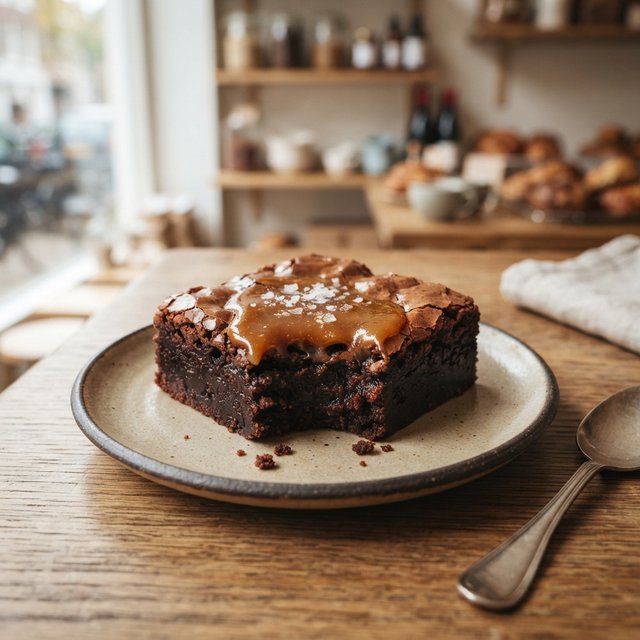 Miso brownie