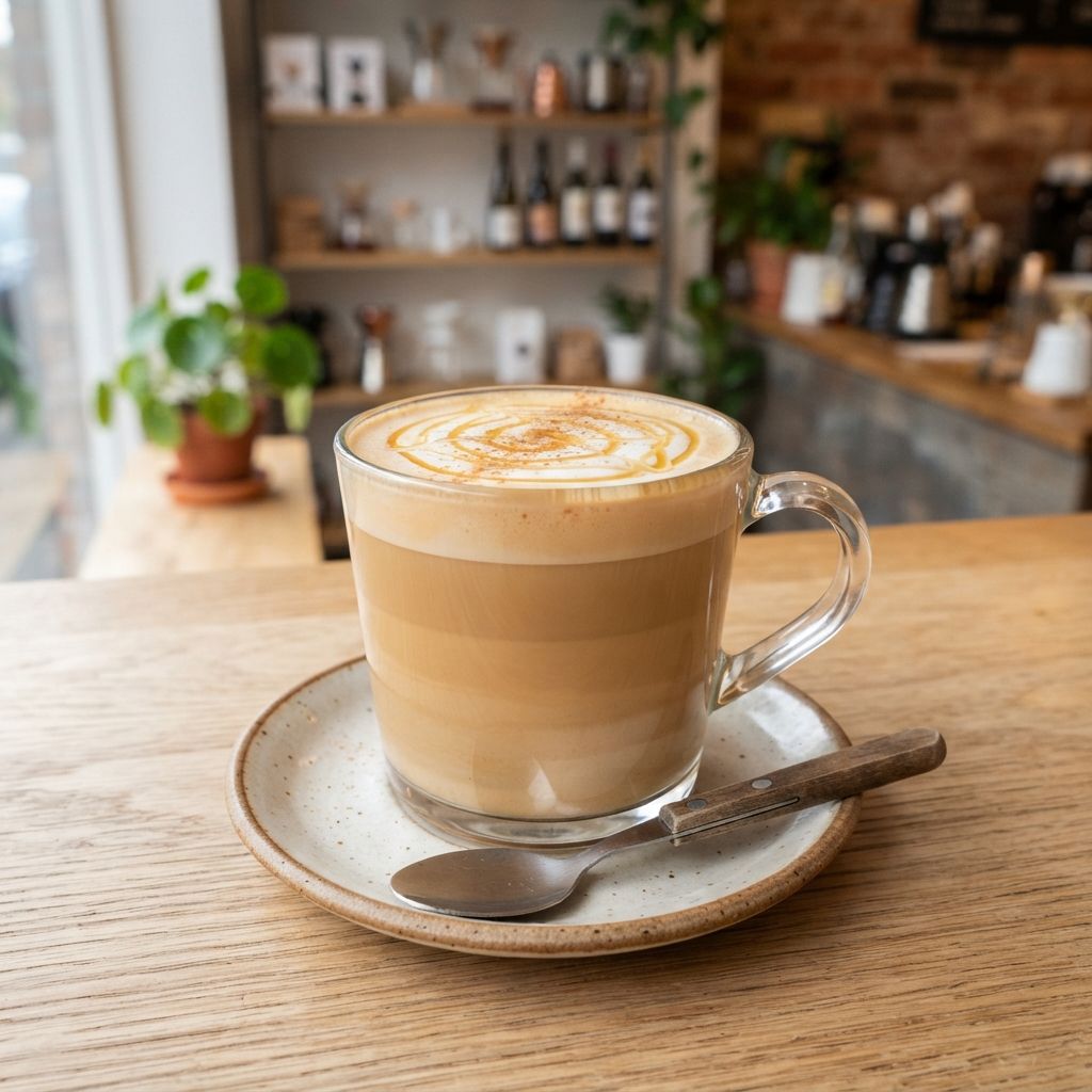 Caramel and Vanilla Latte