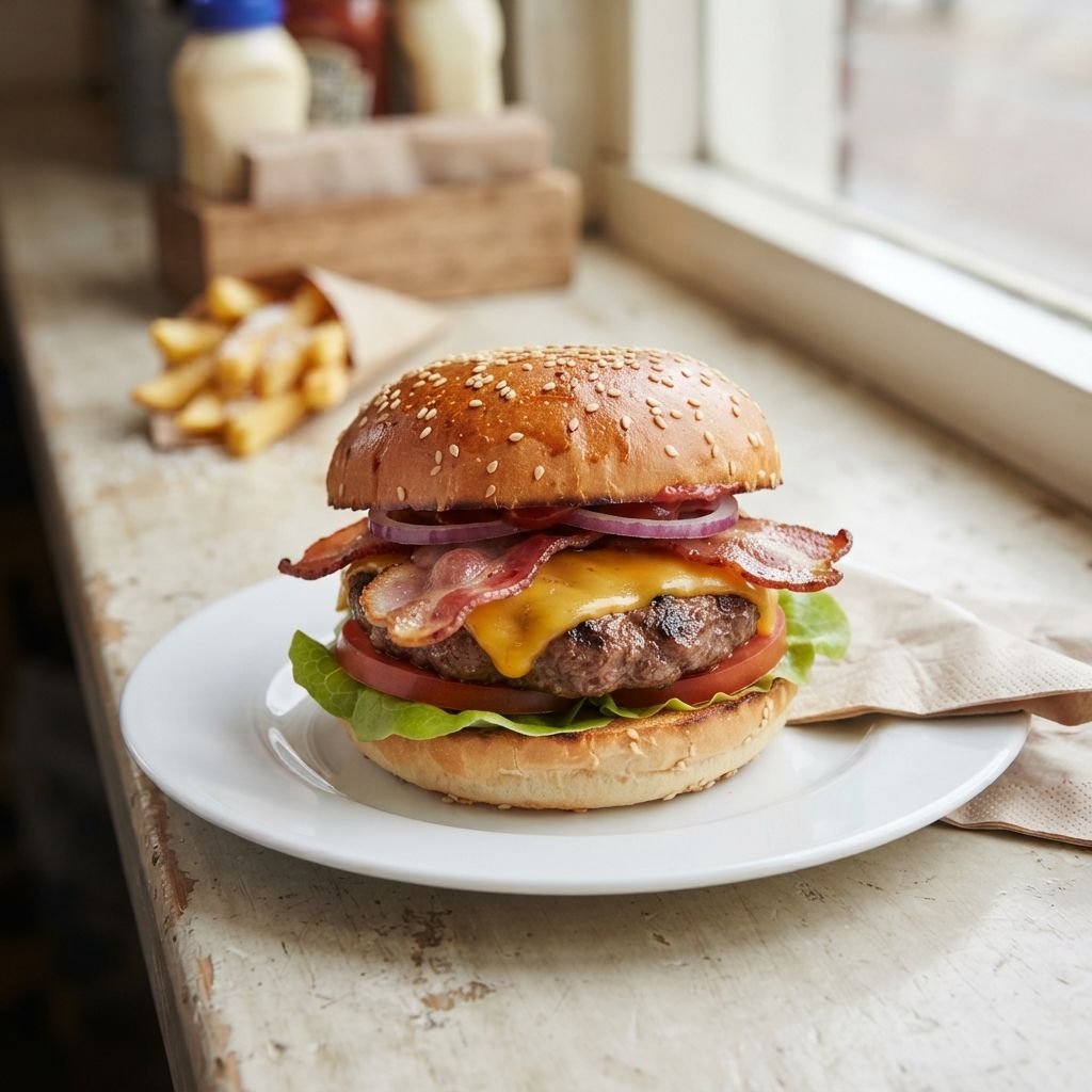 Bacon cheeseburger