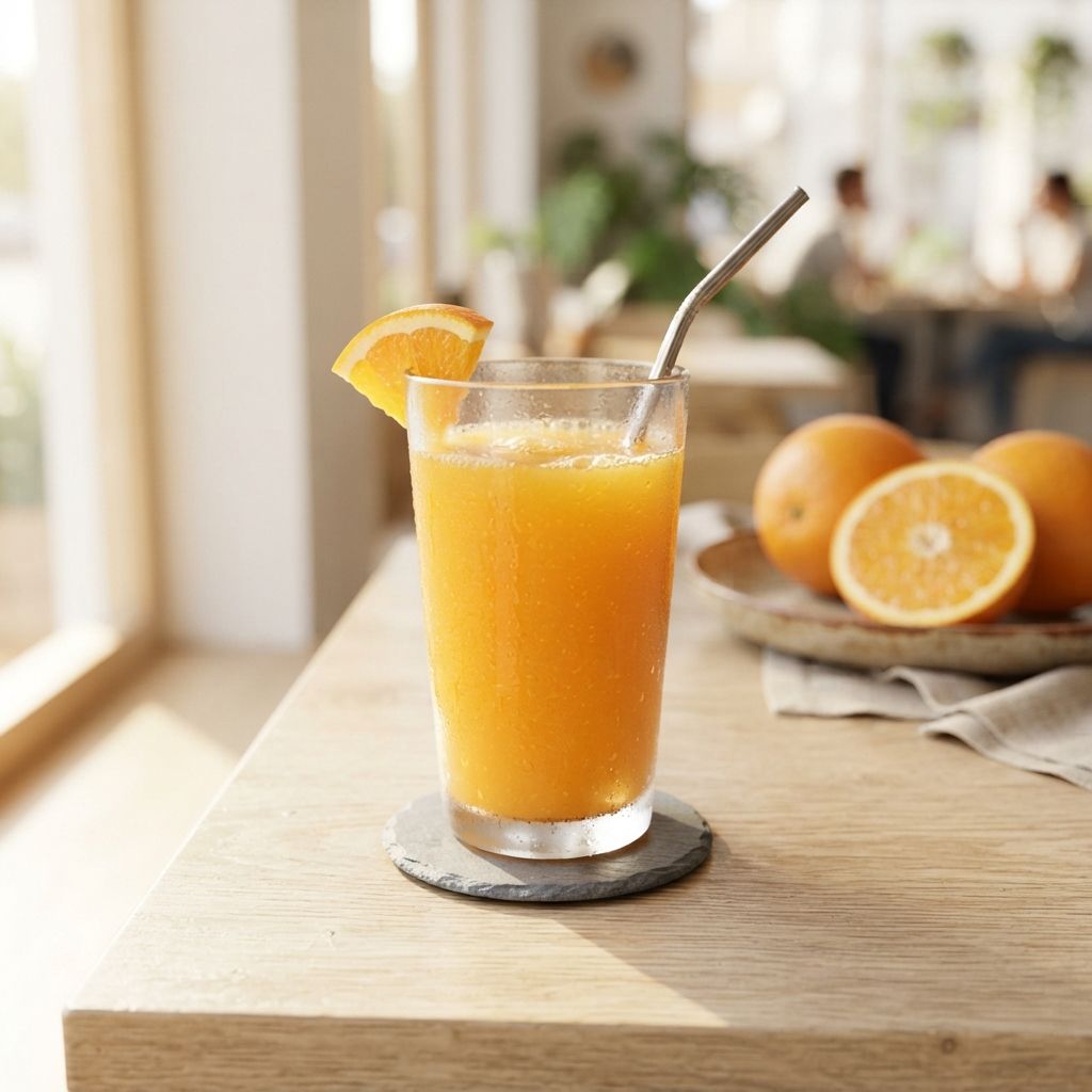 Fresh squeezed orange juice