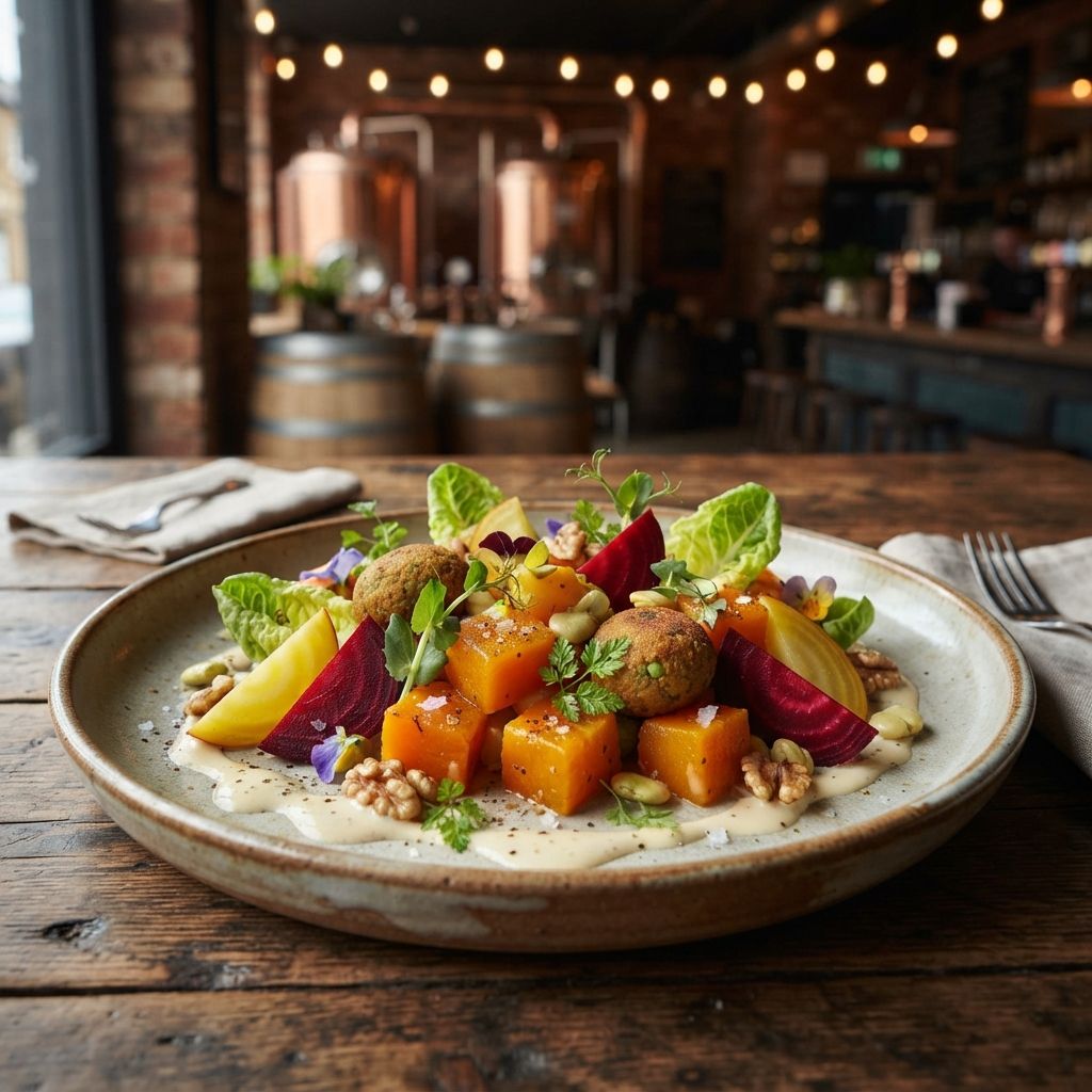Ceviche van Pompoen (Vegan)