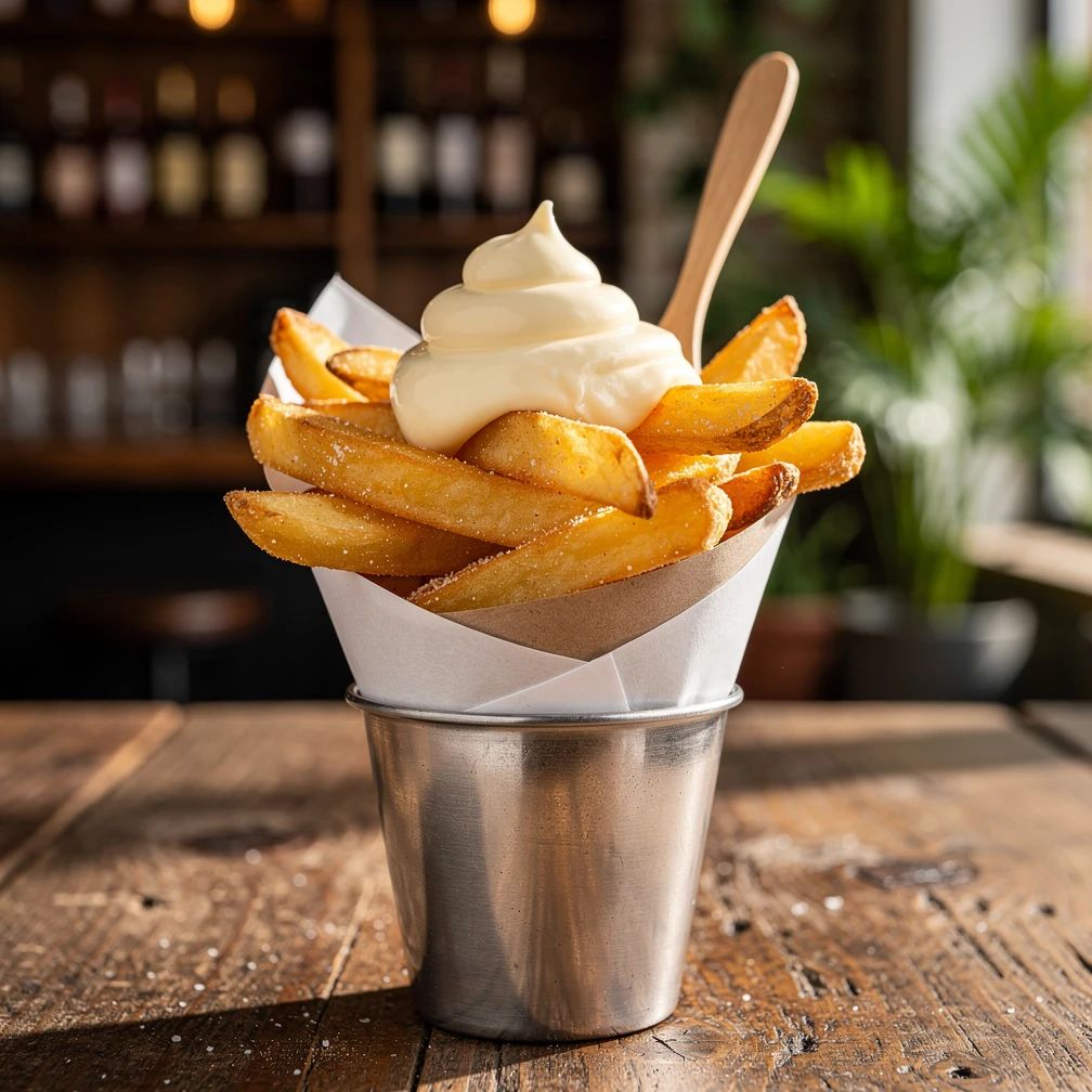 Friet met mayonaise