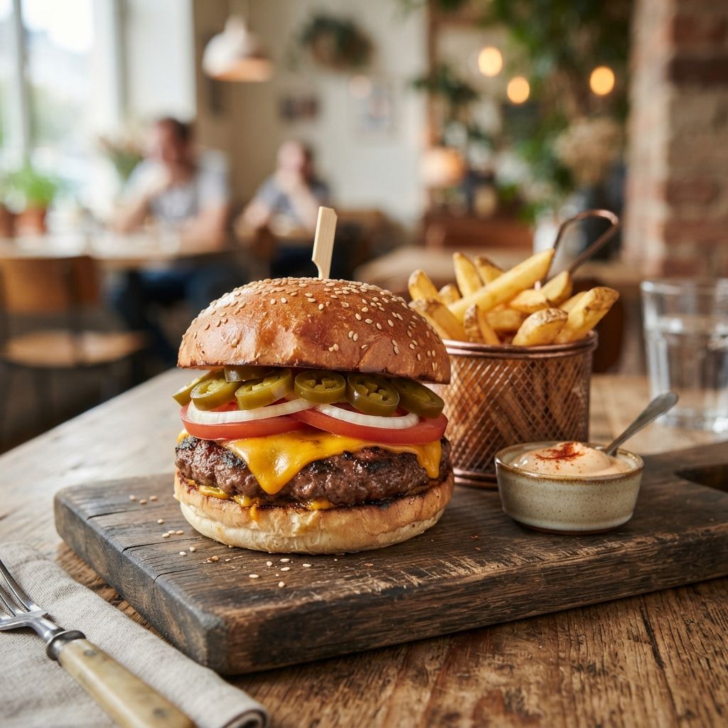 Spicy Cheese Burger