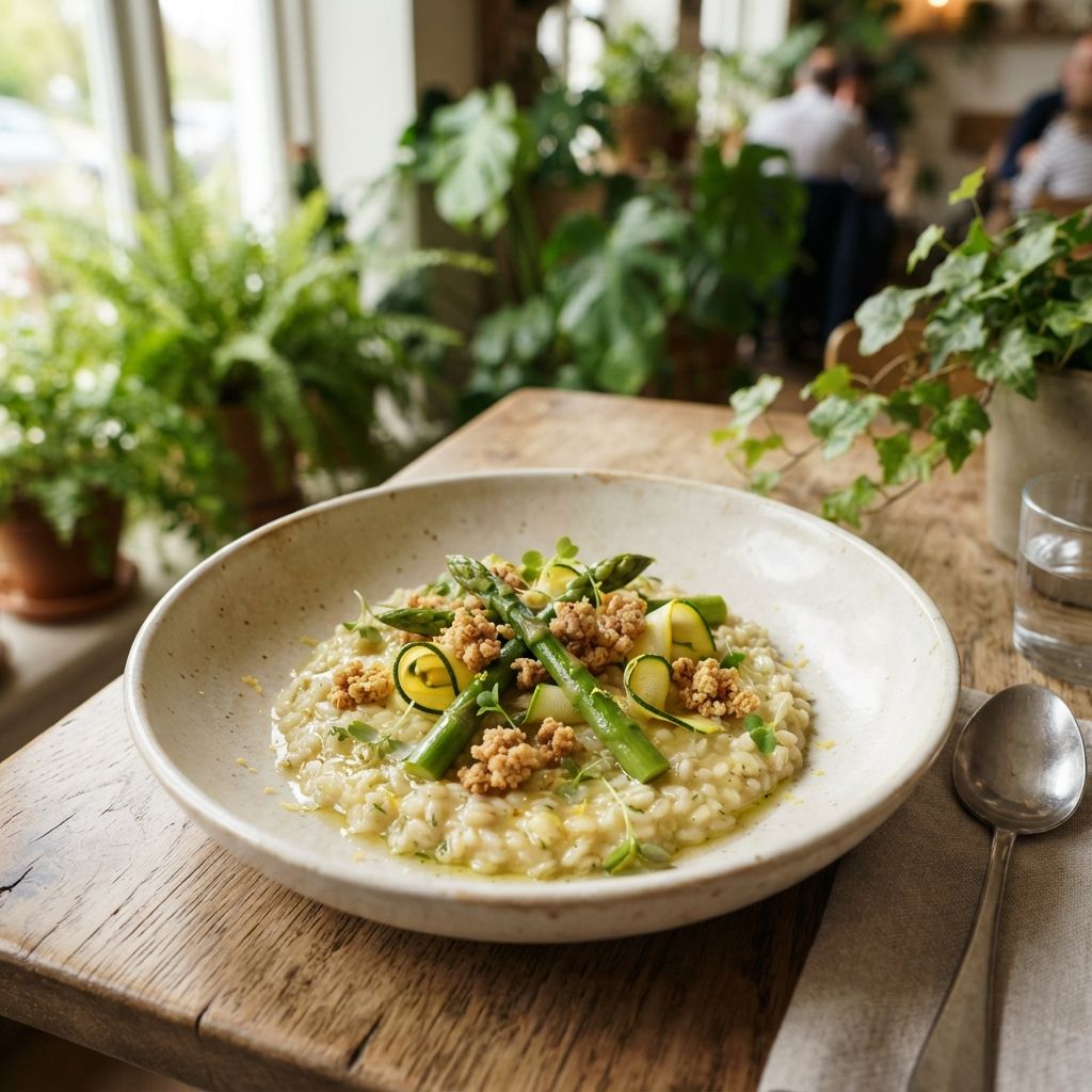 Lemon Pearl Barley Risotto