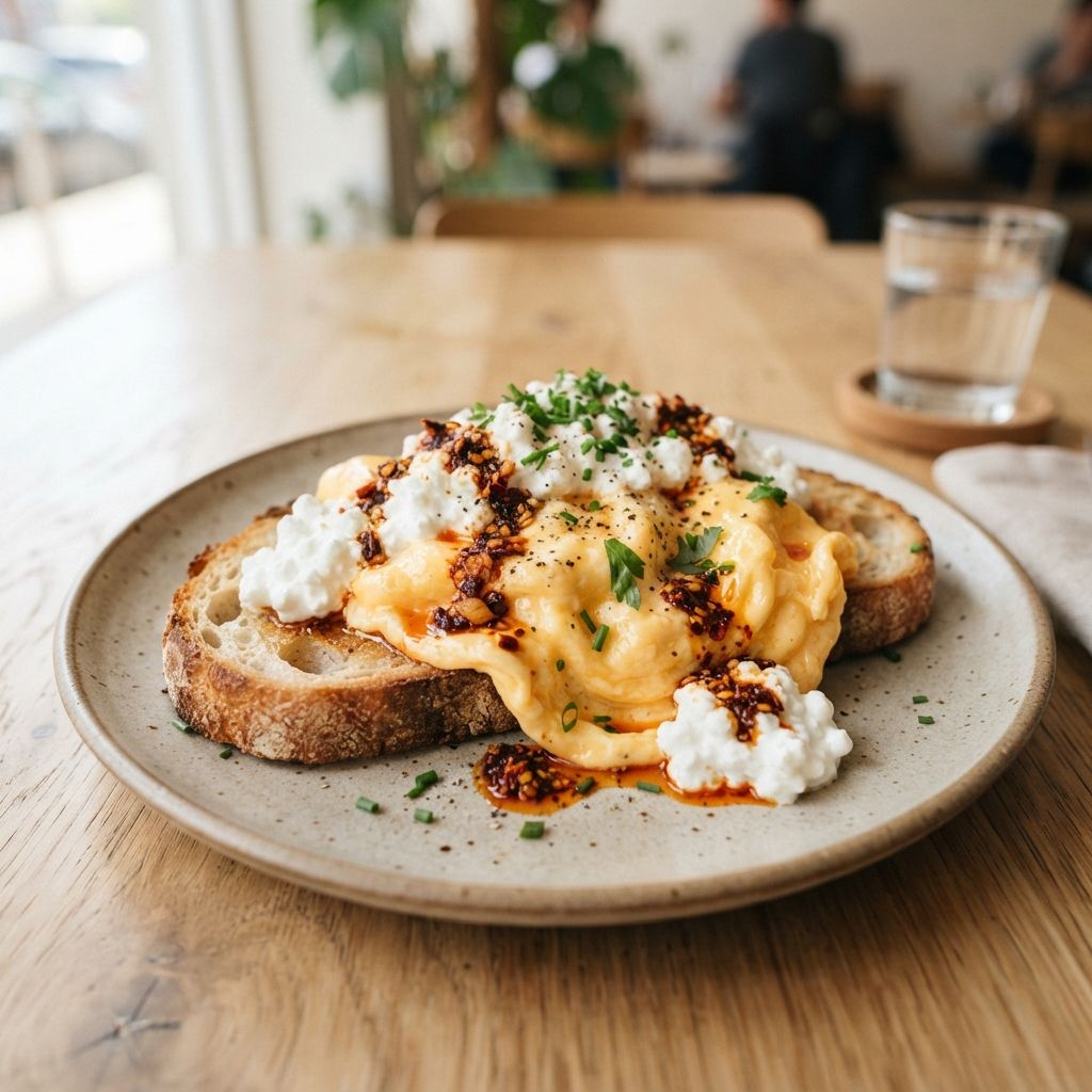 Scrambled eggs / roerei