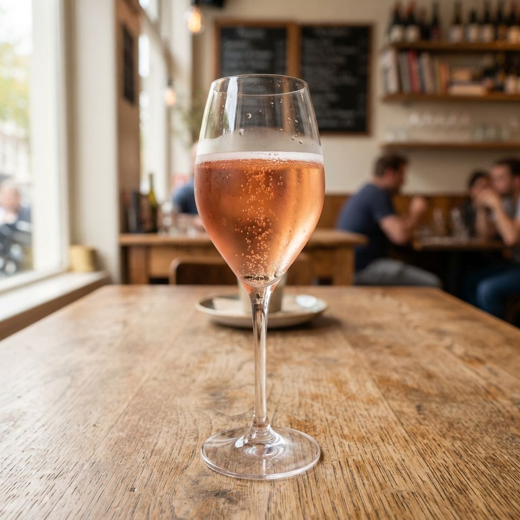 Cava Rosado, Penedès, Spain (glas)