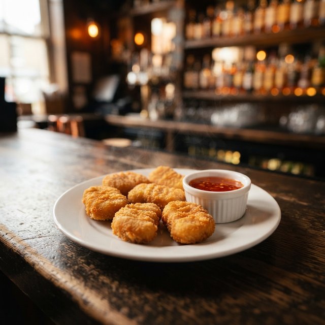 KIPNUGGETS (6 ST.) met chilisaus