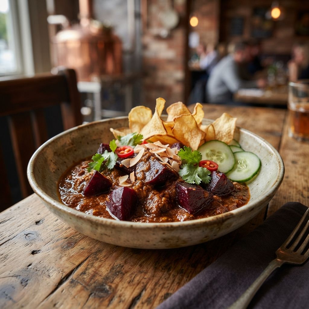 Biet Rendang (Vegan)