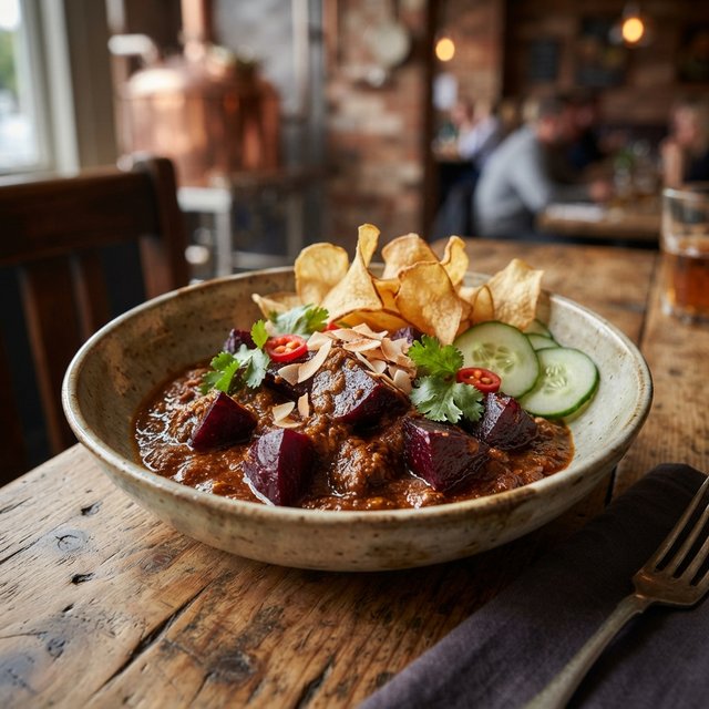 Biet Rendang (Vegan)