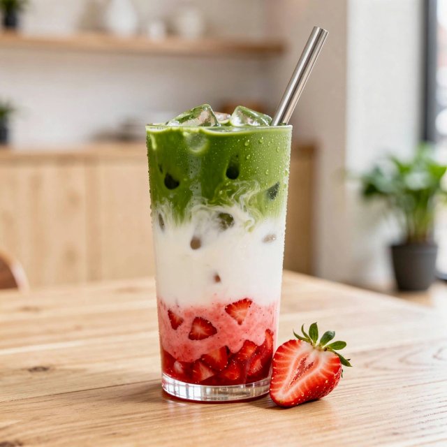Strawberry Matcha