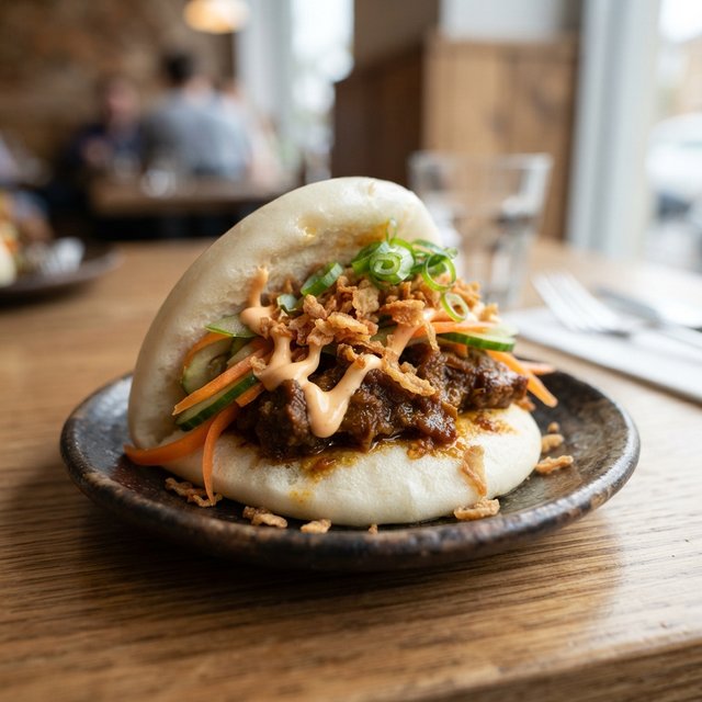 Rendang bun